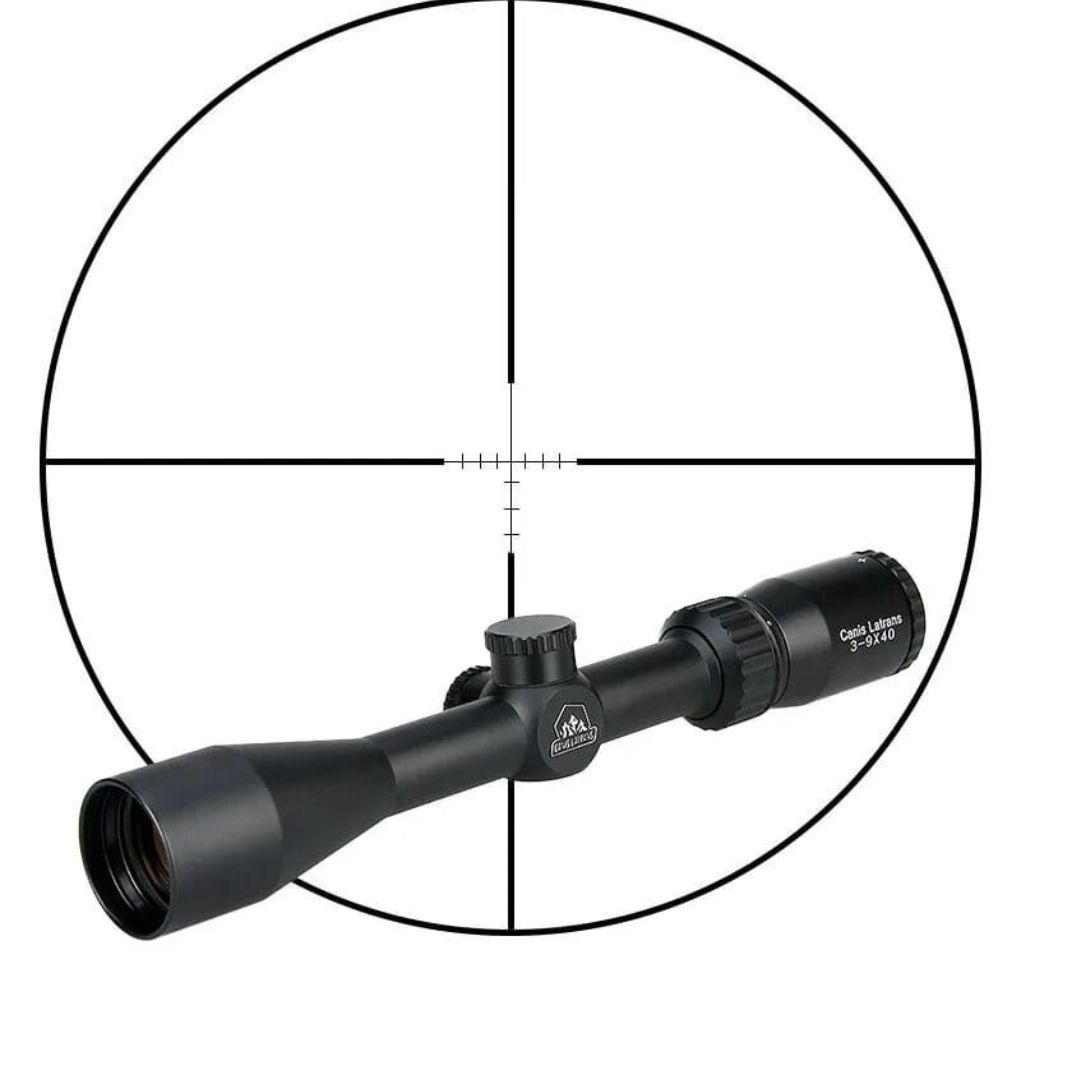 Прицелы Оптика CANIS LATRANS RIFLESCOPE 3-9x40