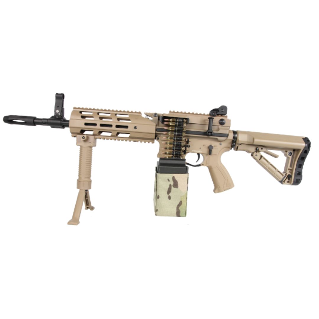 Пулемет G&amp;G CM16 LMG DST (130-140 m/s) EGC-16P-LMG-DNB-NCM